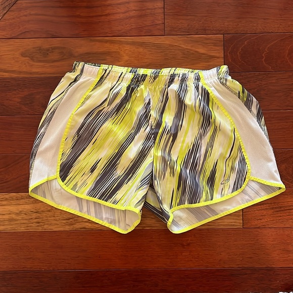 Champion Neon Yellow Athletic Running Short with Liner Size Smalll - Picture 1 of 10